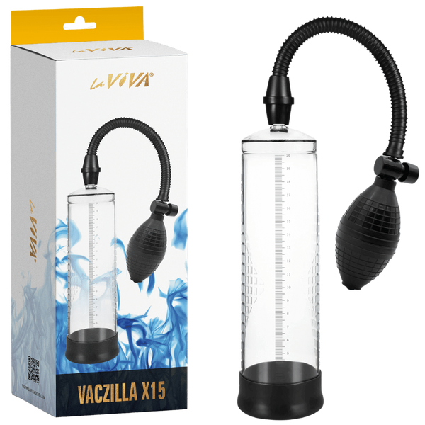 Vaczilla X15 Original Bulb Design Mens Penis Pump - - Penis Pumps And Stretchers