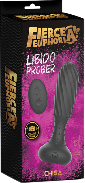 Fierce Euphoria Libido Prober Remote Control Butt Plug - Butt Plugs