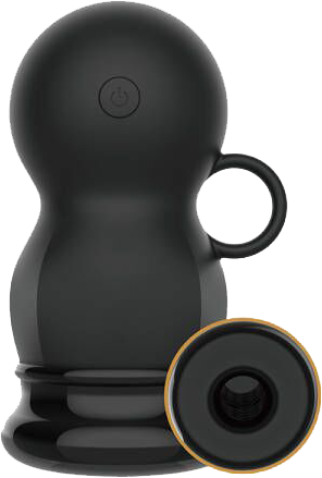 La Viva Jack Hammer Multi Function Male Masturbator Black - Masturbators and Strokers
