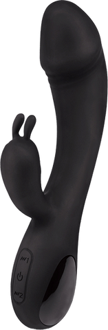 Fierce Euphoria Lust Electro Waves Realistic Penis Shaped Rabbit Style Vibrator - Rabbit Vibrators