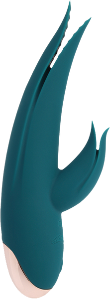 La Viva Couples Lover 9 Mode Rabbit Vibrator Teal - Rabbit Vibrators