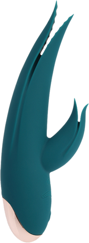 La Viva Couples Lover 9 Mode Rabbit Vibrator Teal - Rabbit Vibrators