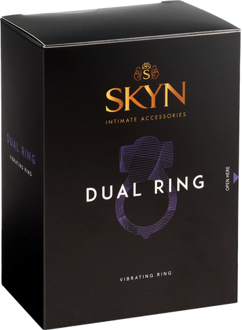 Skyn 3 Function Dual Vibrating Cock Ring - Vibrating Cock Rings