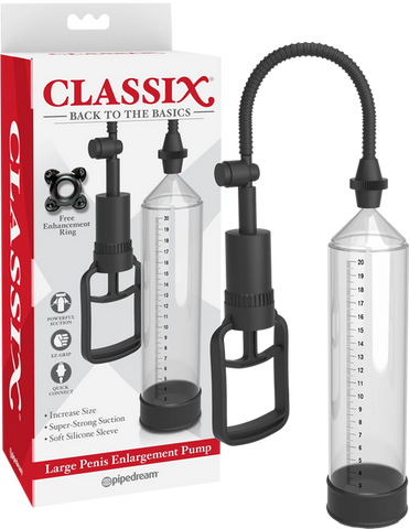 Classix Large Male Penis Enlargement Pump - Penis Pumps And Stretchers