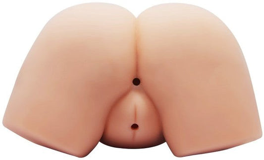 Crazy Bull Doggy Style Realistic Vagina & Anal Stimulator Flesh - Realistic Butts And Vaginas