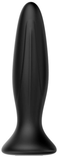 Mr Play 12 Function Vibrating Anal Plug Black - - Butt Plugs