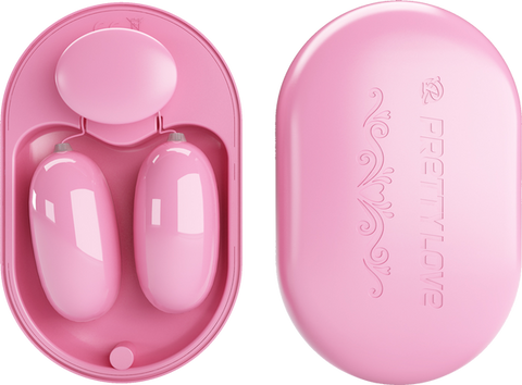 Pretty Love Fun Box 12 Function Vibrating Bullet Massager Pink - Bullet Vibrators