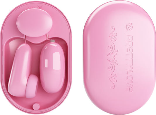Pretty Love Magic Box USB Rechargeable Bullet & Stimulator Vibrator Pink - Bullet Vibrators