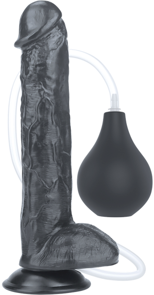 Squirt Extreme Realistic Looking Dong Black - Realistic Dildos