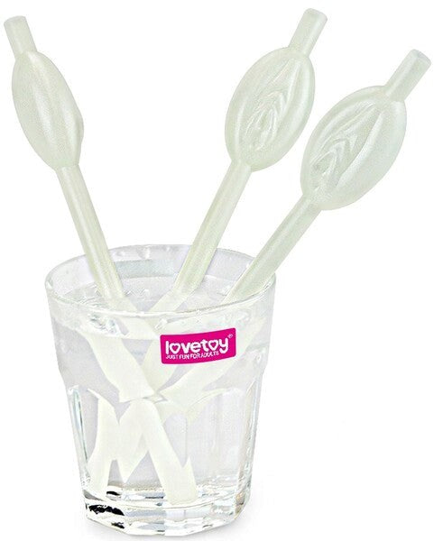 Lovetoy 9 Pack Pussy Straws - Party Gifts and Novelties