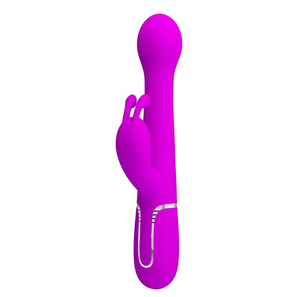 Pretty Love Dejon 3 in1 Multi Function Rabbit Ear Adult Vibrator - - Rabbit Vibrators