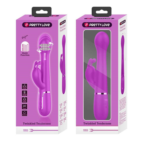 Pretty Love Dejon 3 in1 Multi Function Rabbit Ear Adult Vibrator - Rabbit Vibrators