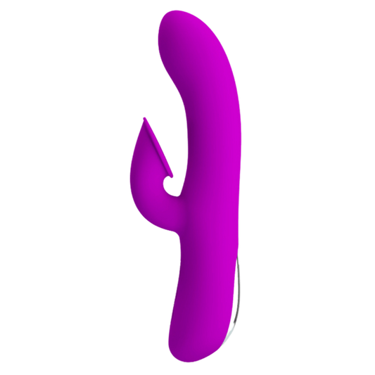 Pretty Love Anthony Rechargeable Sucking & Vibrating Rabbit Massager Purple - Rabbit Vibrators