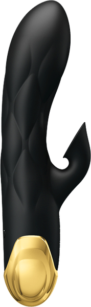 Pretty Love Liberators Rechargeable Rabbit Style Vibrator Black - Rabbit Vibrators