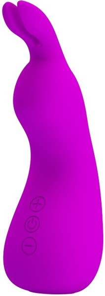 Pretty Love USB Rechargeable Nakki Personal Massager Purple - Rabbit Vibrators