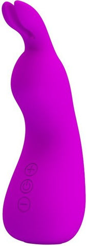 Pretty Love USB Rechargeable Nakki Personal Massager Purple - Rabbit Vibrators
