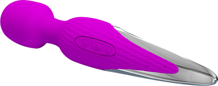 Pretty Love Nathaniel Power Vibrating Body Wand Massager Purple - Body Wands