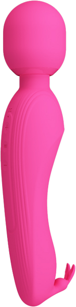 Pretty Love Rechargeable Curtis Vibrating Body Wand Pink - Body Wands