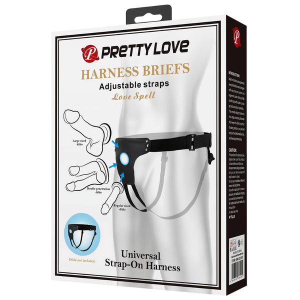 Pretty Love Love Spell Universal Strap On Harness - Strap On Sextoys