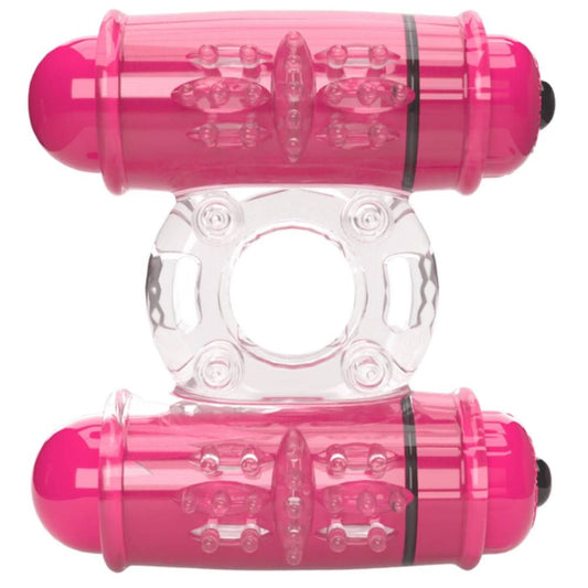 Screaming O Double Wammy 4T High Pitch Treble Multi Function Cock Ring - Vibrating Cock Rings