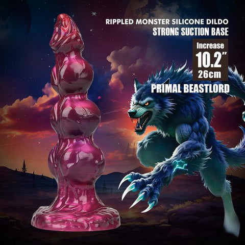 Baile Primal Beastlord 10.2 Inch Textured Creature Cock - Realistic Dildos