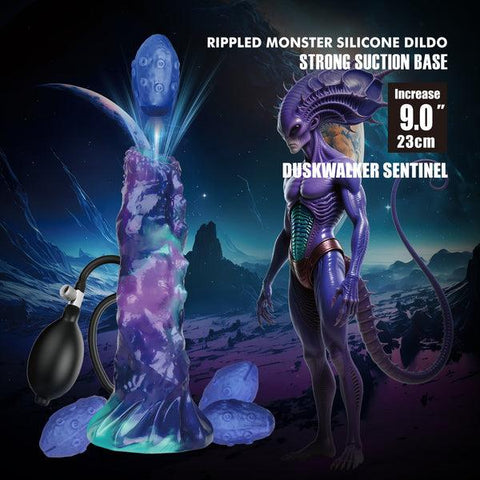 Baile Duskwalker Sentinel 9 Inch Inflatable Fantasy Dildo - Realistic Dildos