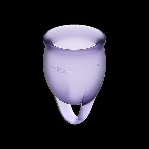 Feel Confident Silicone Menstrual Cup By Satisfyer - Menstrual Cups