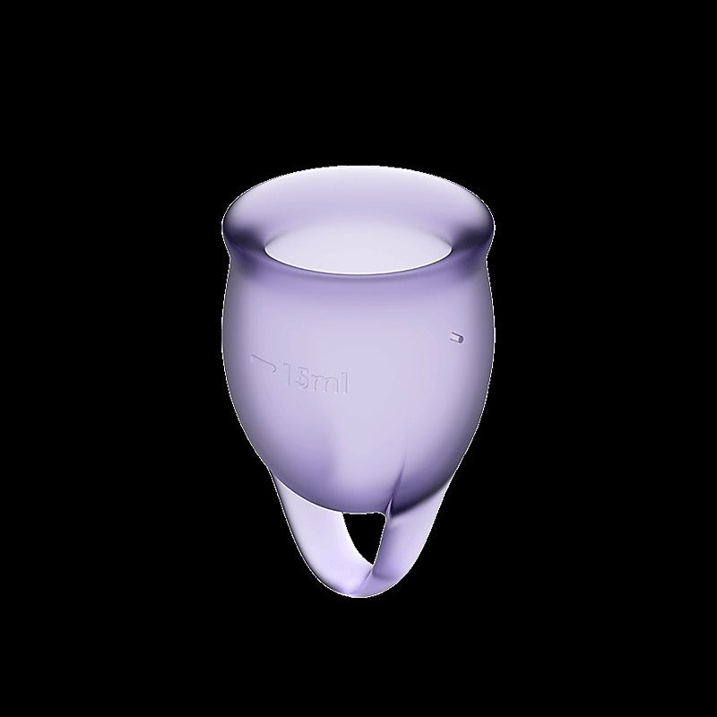 Feel Confident Silicone Menstrual Cup By Satisfyer - Menstrual Cups