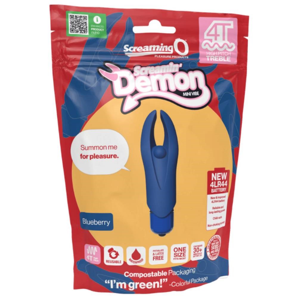 Screaming O Demon 4T High Pitch Treble Clitoral Massager - - Clit Ticklers and Pulsators