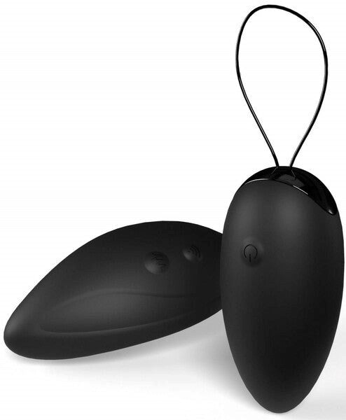 Screaming O Premium Dual Vibe Remote & Love Egg Black - - Love Eggs and Kegel Exercisers