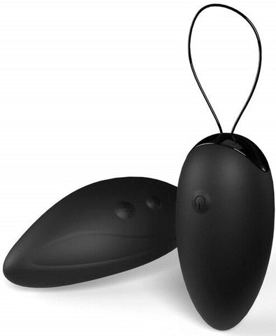 Screaming O Premium Dual Vibe Remote & Love Egg Black - Love Eggs and Kegel Exercisers