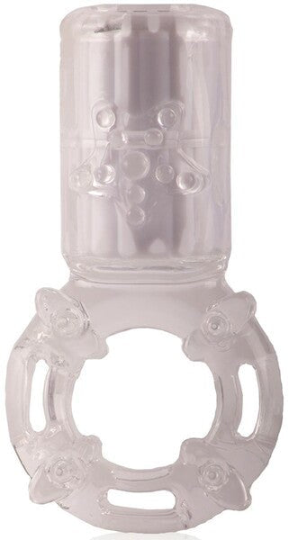Charged The Big Omg Vibrating Cock Ring Clear - - Vibrating Cock Rings