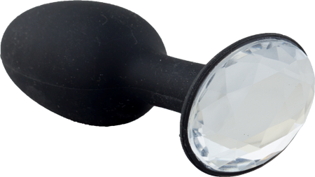 Seven Creations Crystal Amulet Silicone Butt Plug Small - Butt Plugs
