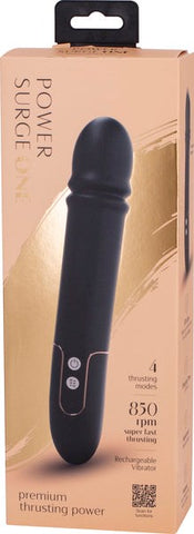 Seven Creations Power Surge One G Spot Vibrator Black - G-Spot Vibrators
