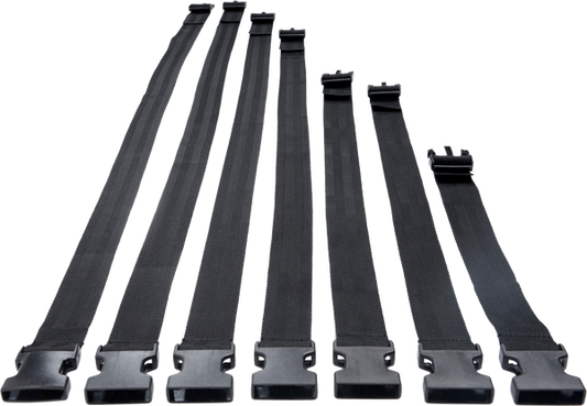 Master Series Subdued Full Body Bondage Strap Set - Cuffs And Restraints