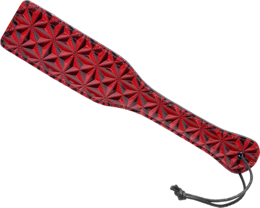 Master Series Crimson Tied Steel Enforced Bondage Spanking Paddle - Paddles And Slappers