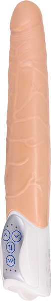 Seven Creations Long John Realistic Thrusting Vibrator - Vibrating Dildos