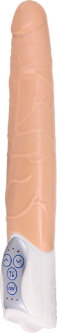 Seven Creations Long John Realistic Thrusting Vibrator - Vibrating Dildos