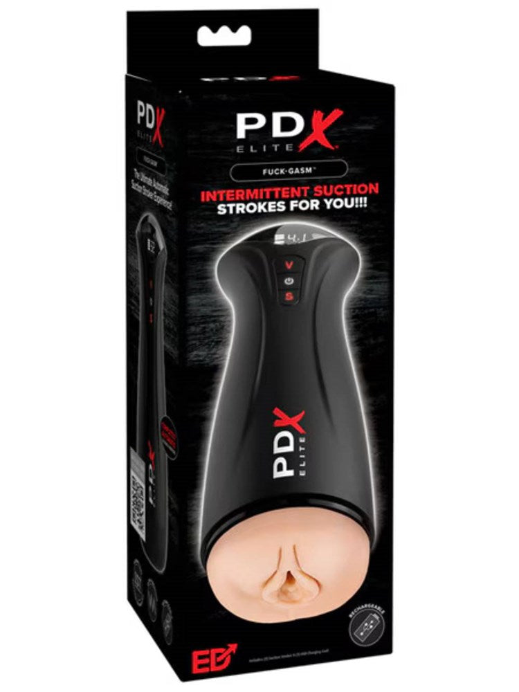 PDX Elite Fuck Gasm Realistic Male Masturbator - Masturbators and Strokers