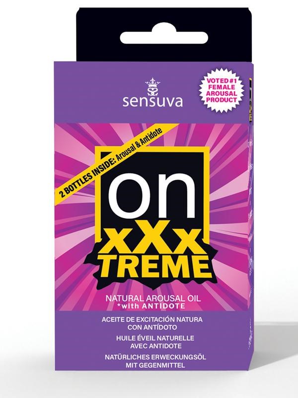Sensuva On XXX Treme Arousal Oil Medium Box 5ml - - Massage Oils and Lubricants