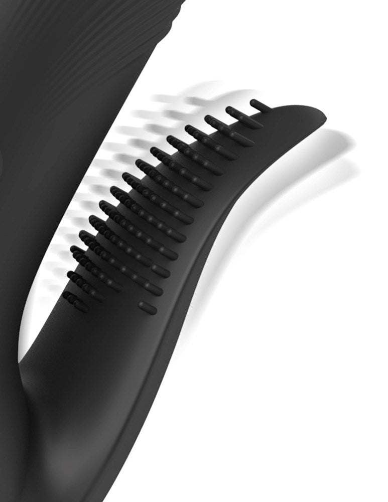 Fetish Fantasy Series Pogo Thruster Vibrating Dildo Black - Vibrating Dildos