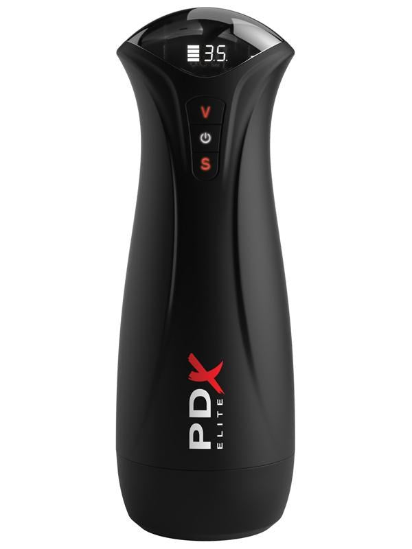 PDX Brands PDX Elite Fap Gasm Male Masturbator Frosted - Masturbators and Strokers