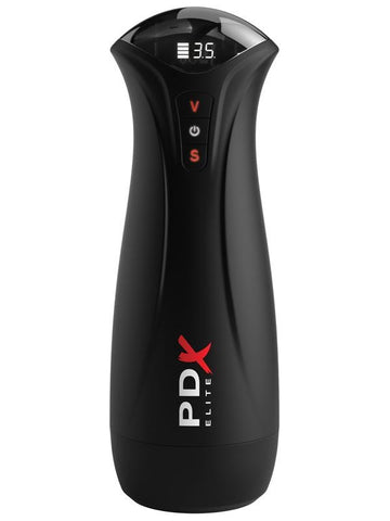 PDX Brands PDX Elite Fap Gasm Male Masturbator Frosted - Masturbators and Strokers