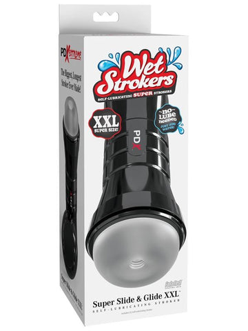 PDX Extreme Wet Super Slide & Glide XXL Mens Stroker - Masturbators and Strokers