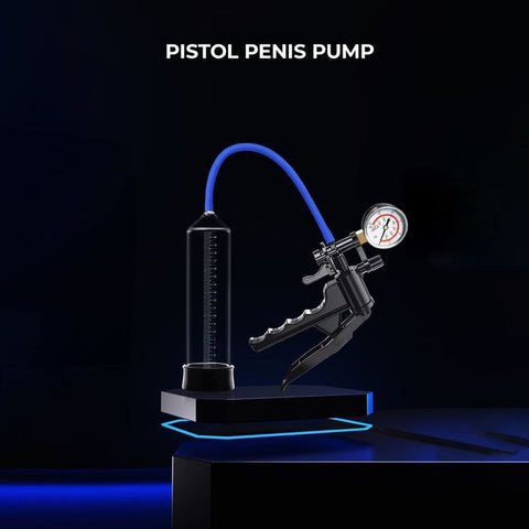 LuvPump ProXtra Professional Penis Pump with Pressure Gauge Clear - Penis Pumps And Stretchers