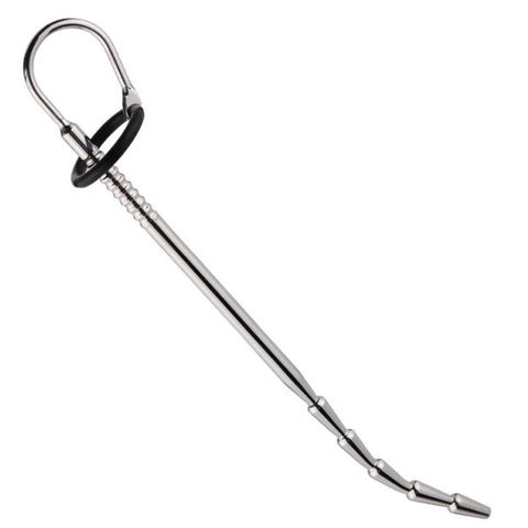 BDStyle Mens Long Penis Plug with Glans Ring - Penis Plugs