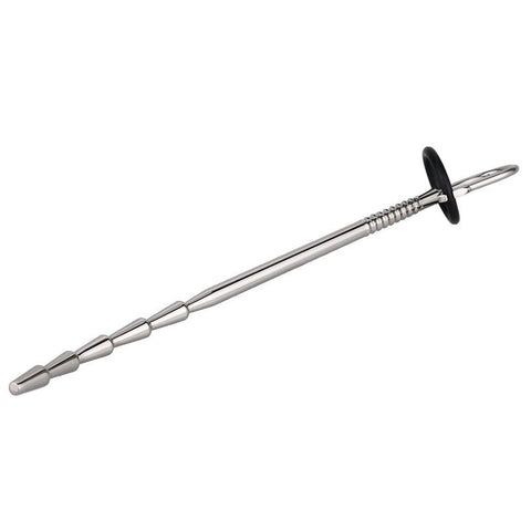 BDStyle Mens Long Penis Plug with Glans Ring - Penis Plugs