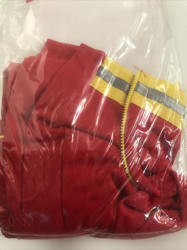 Leg Avenue Womens XLarge Sexy Red Firefighter Halloween Costume Romper Red - - Fancy Dress Ups