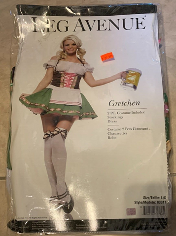 Leg Avenue Gretchen Womens Sexy Dress Costume - Fancy Dress Ups