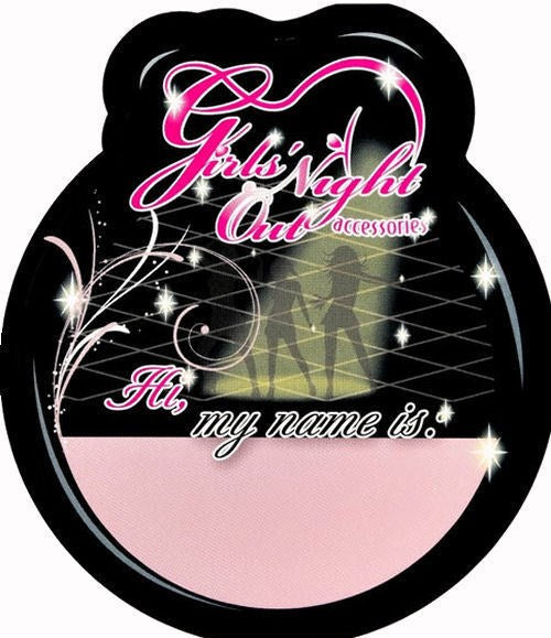 Pipedream Bride-To-Be Hen Night Name Tags 12 Pack Party Fun - - Party Gifts and Novelties